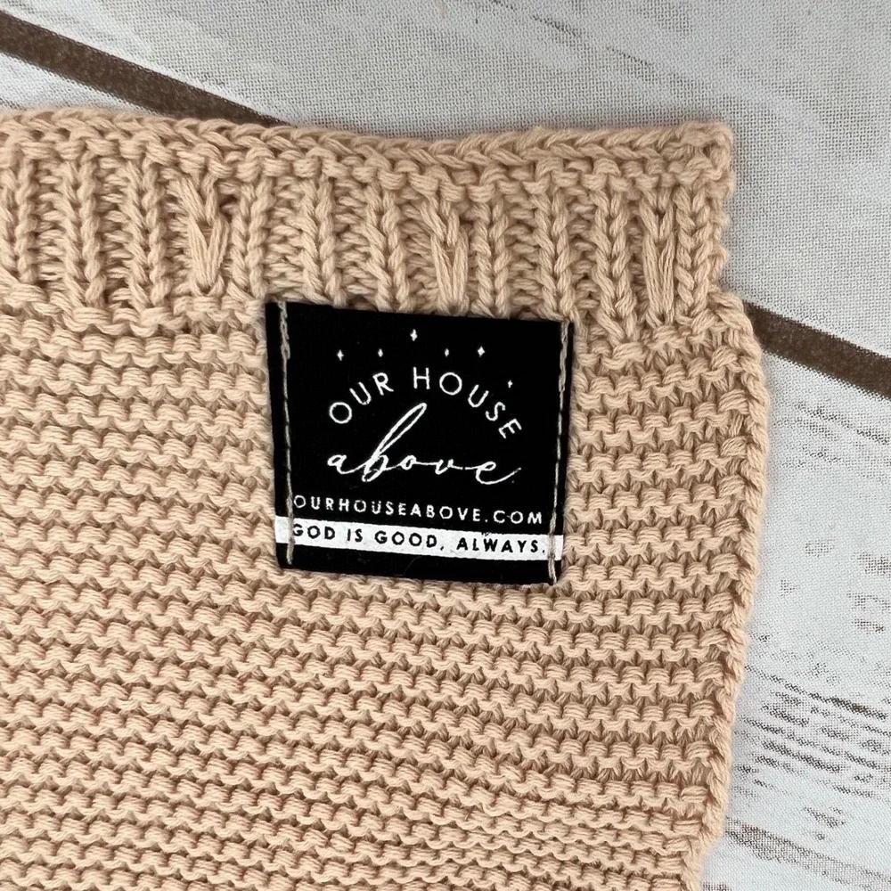 Our House Above NWOT Bear Tan Security Blanket 